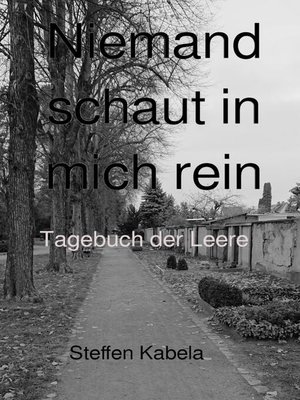 cover image of Niemand schaut in mich rein